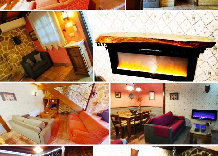 Villa Gredos Ruralrut El Tiemblo Cerca Del Castanar Y La Reserva Natural Valle De Iruelas Y Zonas De Bano Naturales, Aire Acondicionado Cabina De Hidromasaje, Precios Especiales A Partir De 7 Noches *